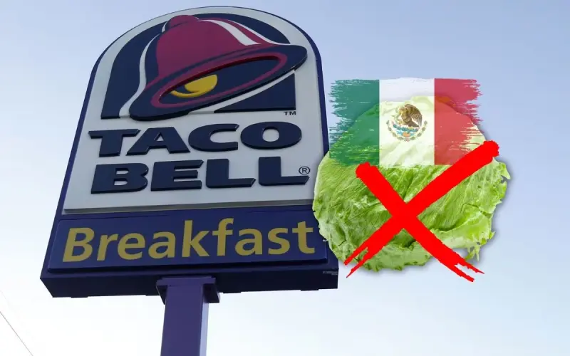 Taco Bell retira lechuga cultivada en México tras brote de ciclosporiasis que dejó 1,644 enfermos y 94 hospitalizados en cinco estados de EEUU