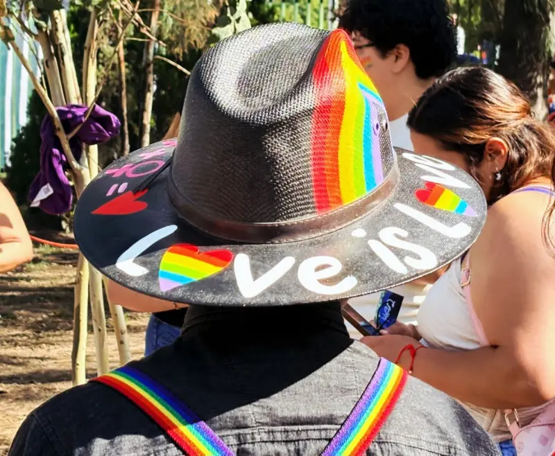 Color, música, orgullo y respeto iluminan las calles de SLP