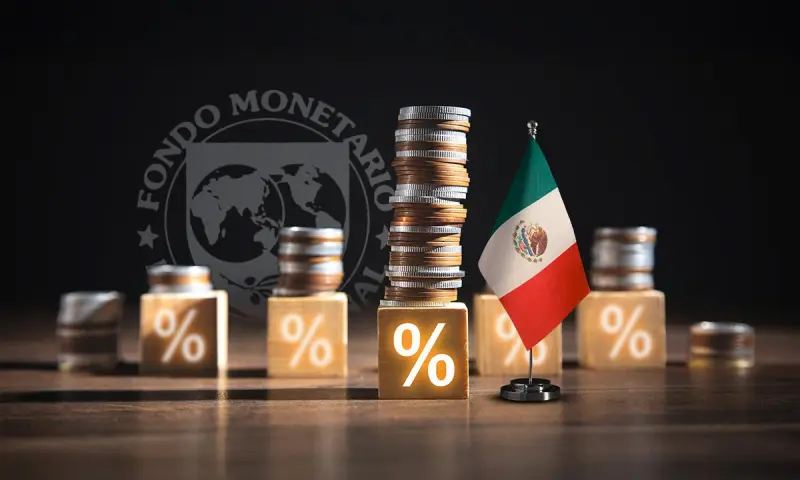 El FMI rebaja la previsión de crecimiento de México al 1.2 % en 2026