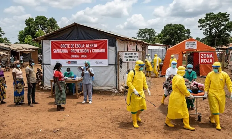 Evacúan a segundo estadounidense contagiado con ébola en Congo