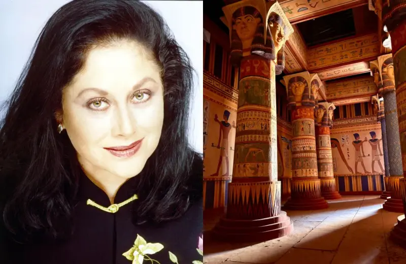 Durante un viaje a Egipto, la actriz Angélica Aragón asegura haber recordado una vida pasada como hija del faraón Ramsés