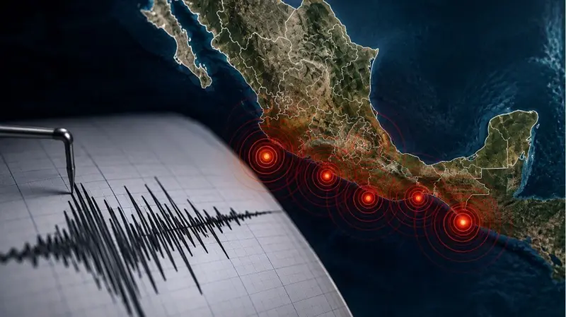 Enjambre de sismos sacude México; se registran al menos seis temblores tras el movimiento de 7.4 en Chiapas