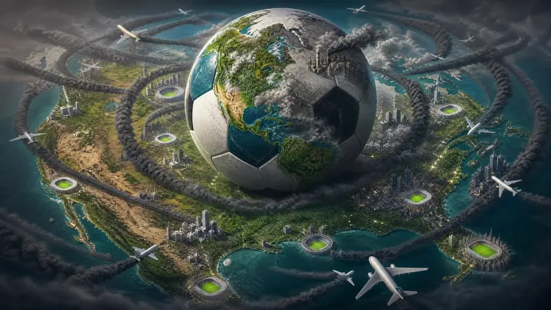 Gianni Infantino impulsó un Mundial gigante, pero los desplazamientos abren una nueva preocupación ambiental