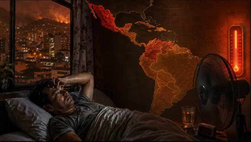 Calor extremo provoca pérdida de hasta 93 horas de sueño en Latinoamérica