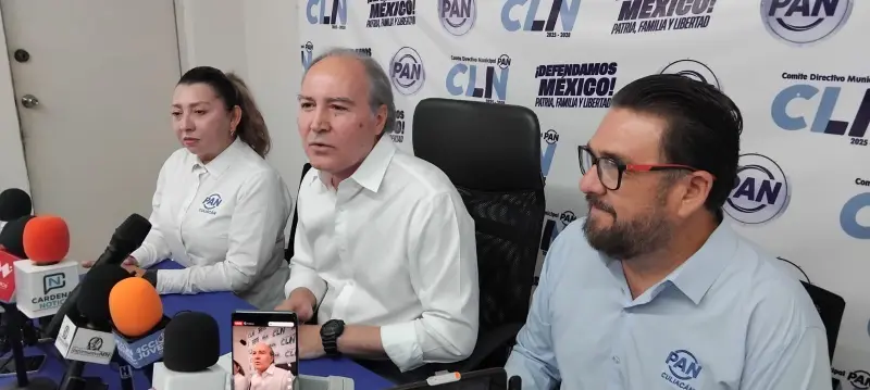 Rechaza PAN Culiacán retorno de Rocha Moya ante crisis de seguridad e incertidumbre legal