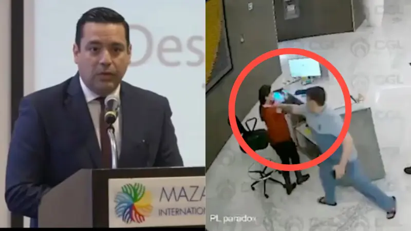 Acusan a empresario que golpeó a recepcionista de fraude inmobiliario y nexos con el Cártel