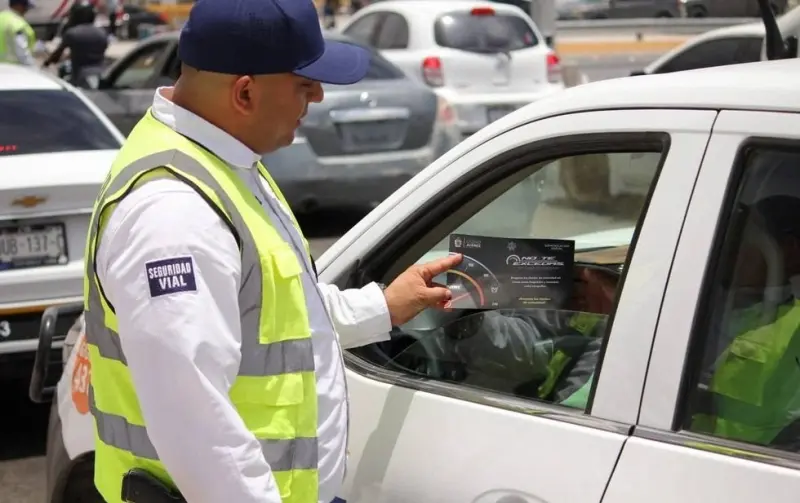 Concientizan a conductores con la campaña “No te excedas, en casa te esperan”