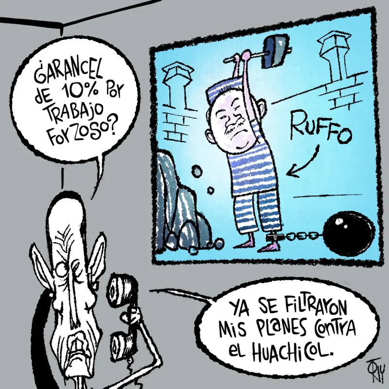 Cartón de Tony: Presiones externas