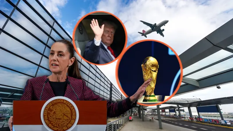 Tras retrasarse y cancelarse el vuelo comercial que la llevaría de Cancún a Nueva York, Sheinbaum confirmó que asistirá a la final del Mundial junto a Trump y Carney, pero no reveló a qué hora viajará ni qué aeronave utilizará