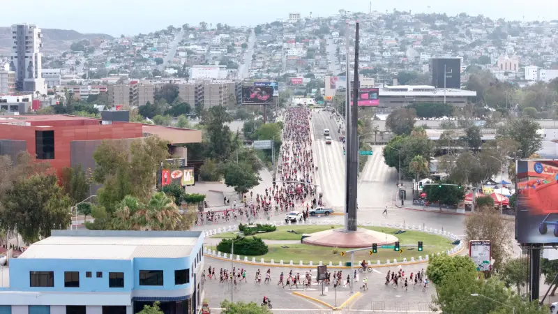 Cerrarán vialidades por el Medio Maratón Internacional de Tijuana 2026