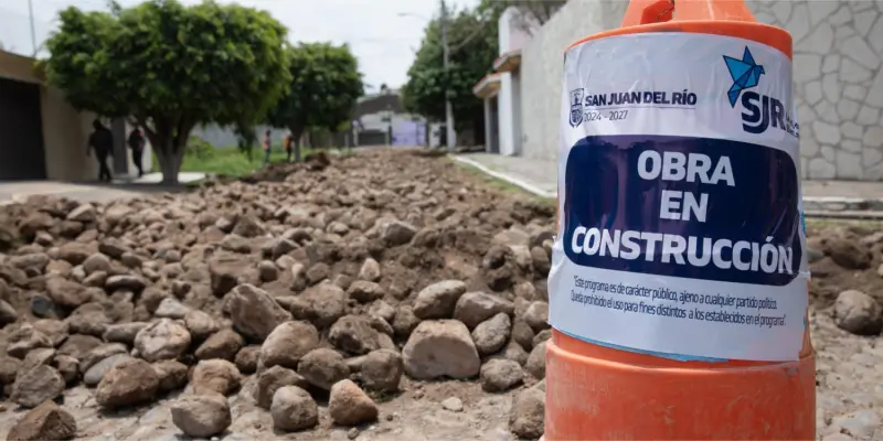 Gobierno Municipal arranca obras para rehabilitar calles en Centro Histórico y Vegas del Río con 4.2 mdp de inversión