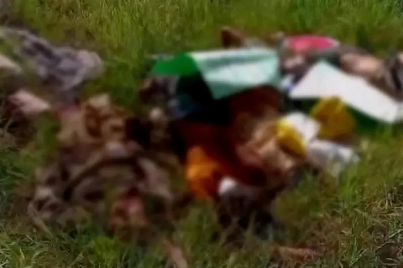 Abandonan ocho cuerpos con narcomensajes en Chiapas