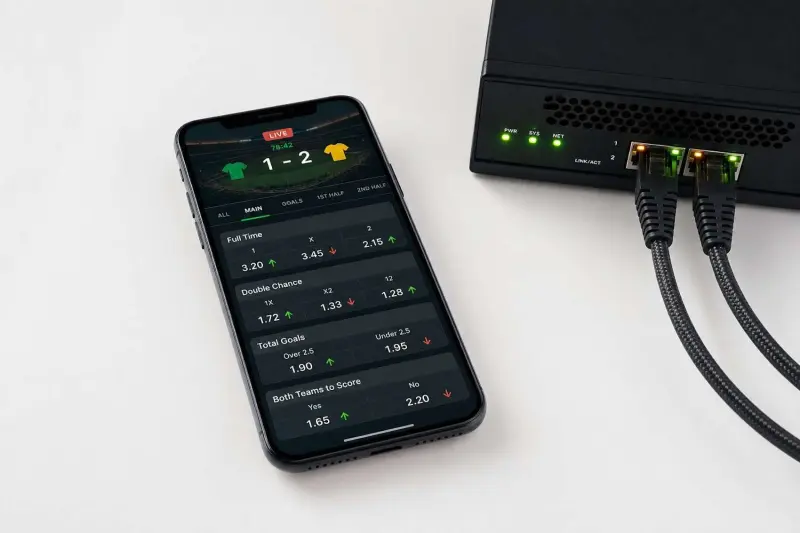 La tecnología detrás de la actualización en tiempo real de cuotas deportivas