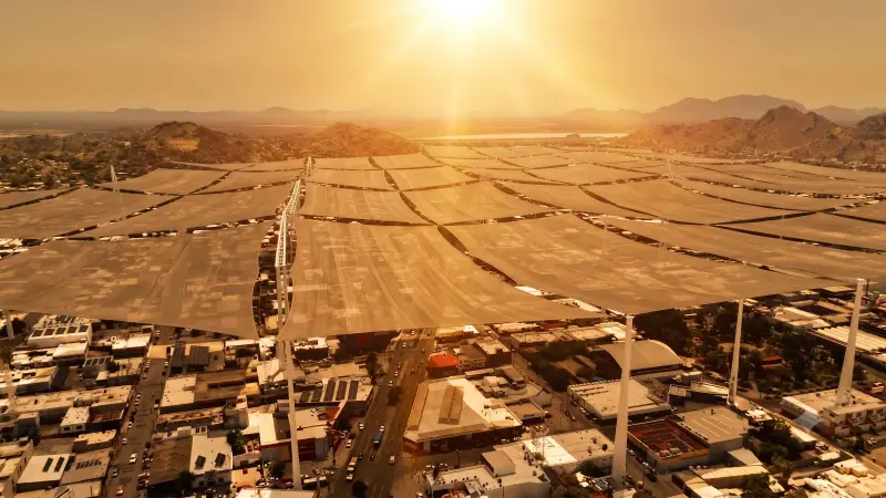 ¿MALLA SOMBRA sobre HERMOSILLO? La CURIOSA SOLUCIÓN de la IA contra el CALOR