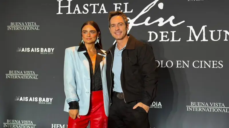 Aislinn Derbez y Mauricio Ochmann se reencuentran para estar juntos ‘Hasta el fin del mundo’