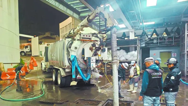 Obras para mitigar inundaciones en el oriente de la Ciudad de México llegan al 45% de avance