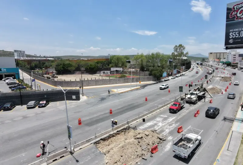 Informa Seduvop ajustes viales por obras del Puente de la Familia