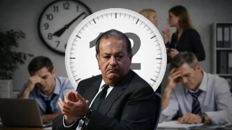 Mientras Carlos Slim sigue en defensa de una jornada de 12 horas diarias en México y jubilarse hasta los 75 años, datos de un estudio de Stanford indican que no siempre laborar más es ser más productivo