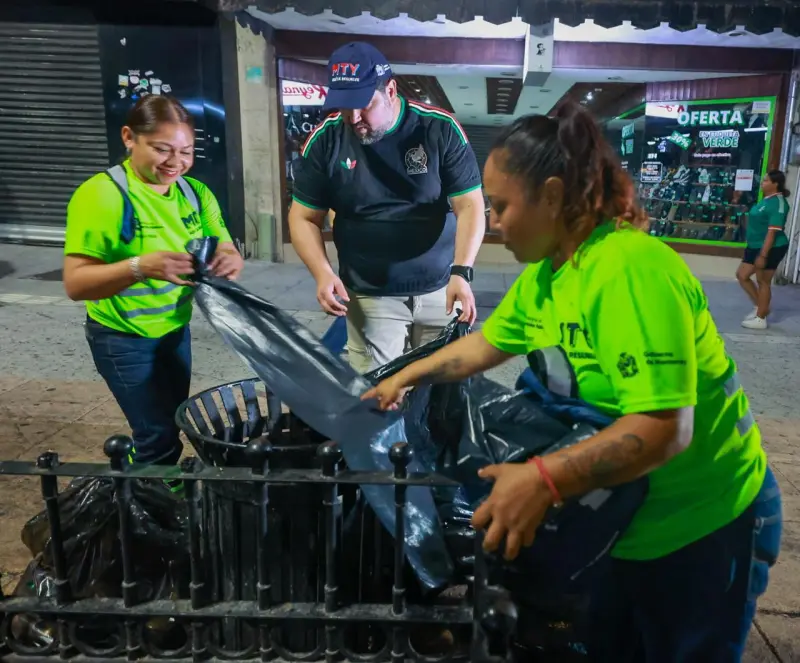 Monterrey recolecta 280 toneladas de basura por eventos del Mundial 2026