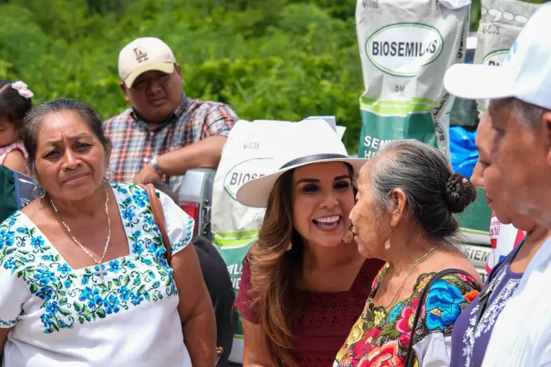 Entrega Mara semillas mejoradas a mil 562 productores de Quintana Roo