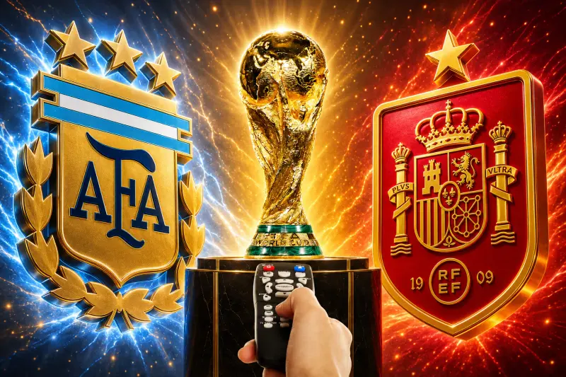Argentina vs España: ¿A qué hora y dónde ver EN VIVO y GRATIS la final del Mundial 2026 desde México?