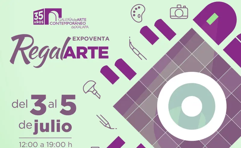 Invita Secver a expo venta RegalArte en la GAC de Xalapa