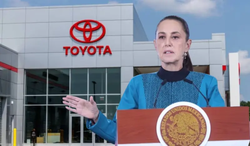 Tras salida de Toyota, Claudia Sheinbaum anuncia reunión con la industria automotriz para evitar que más plantas dejen México