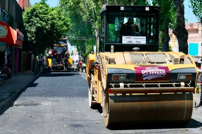 Proyecta Puebla pavimentar 412 kilómetros de vialidades