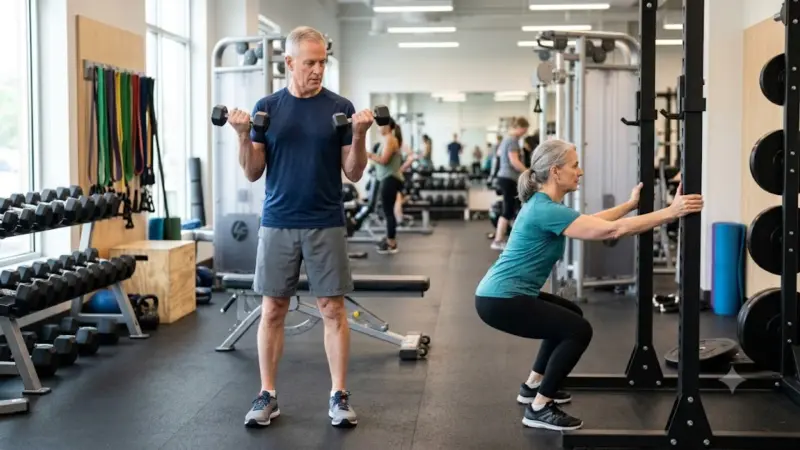 Después de los 50, caminar o nadar ya no cubre todas las necesidades del cuerpo, los especialistas recomiendan entrenar fuerza dos veces por semana para frenar la pérdida muscular, proteger los huesos y conservar la autonomía