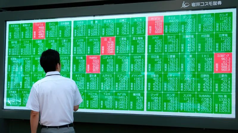 Las ?acciones del sector de chips se desploman en toda Asia; el Kospi lidera las caídas