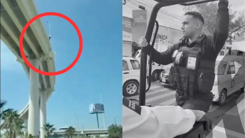¿Quién era Orlando Maciel? Identifican a policía de León que perdió la vida en un puente