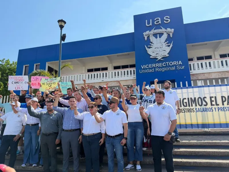 Continuará el paro en la UAS hasta que se garantice el pago de salarios y prestaciones