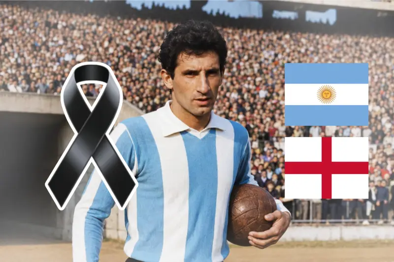 Murió Antonio Rattín antes del Argentina vs. Inglaterra: la expulsión mundialista que ayudó a crear las tarjetas amarillas y rojas