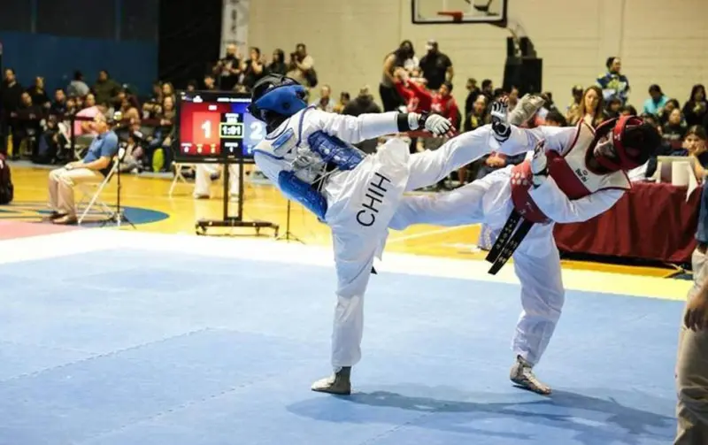 Chihuahuenses, a Nacional de taekwondo
