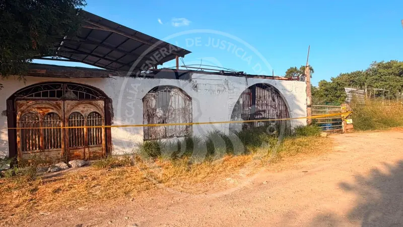 Catean quinta en Juárez por investigación de feminicidio; aseguran vehículos y animales