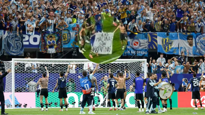 “Las Malvinas son argentinas”: La polémica burla de la albiceleste a Inglaterra tras avanzar a la final