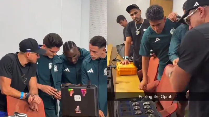 Influencer premia a la Selección Mexicana con relojes de lujo; ganó millones gracias al Tri