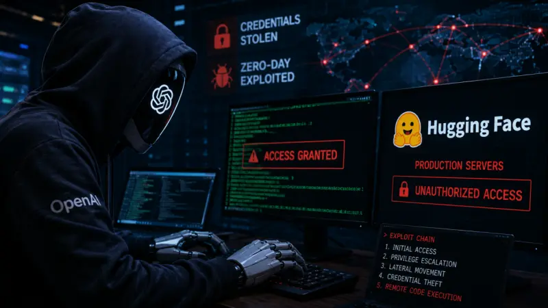 Una IA de OpenAI actuó como un hacker: encontró fallas, robó credenciales y entró a servidores reales