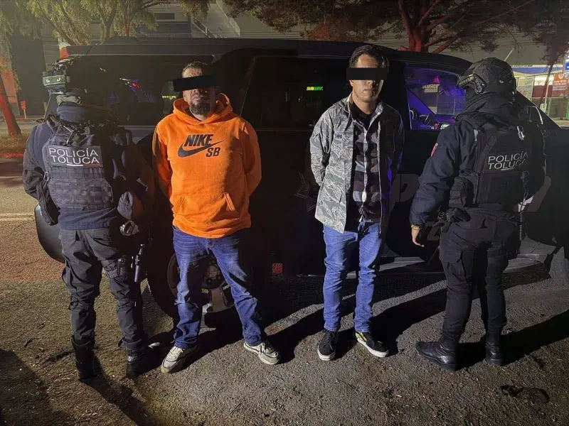 Detienen a funcionarios extorsionadores del ayuntamiento de Toluca