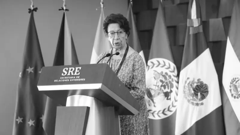 Muere Carmen Moreno Toscano, primera mujer Embajadora Eminente en la historia de la SRE