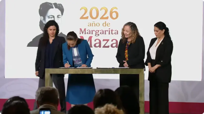 Sheinbaum presenta iniciativa para homologar delito de feminicidio
