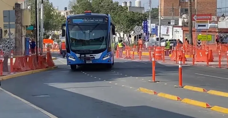 Finalizan trabajos en Corregidora Norte; desaparece ruta gratuita de Qrobús