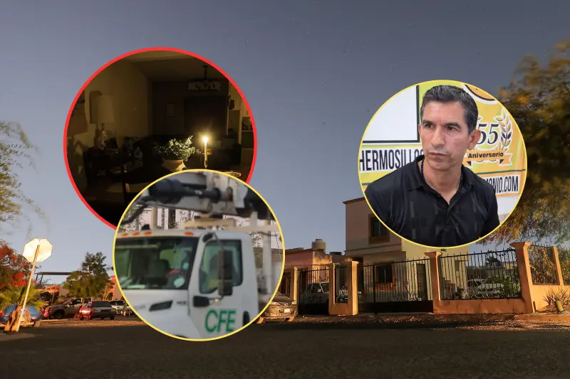 CFE debe pagar los daños causados a usuarios afectados por apagón de 27 horas en Hermosillo, afirma Unión de Usuarios