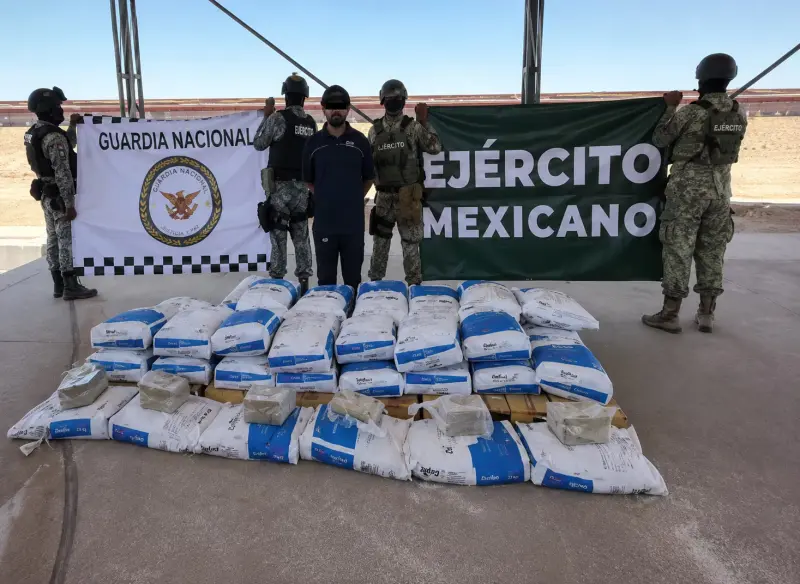 Decomisa Defensa 406 kilogramos de metanfetamina