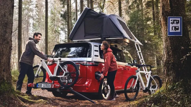 Volkswagen tiene una nueva bici con cámara trasera, lentes inteligentes y sensores de proximidad