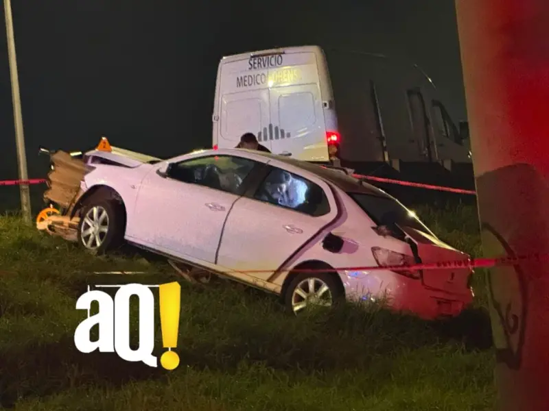 Muere automovilista tras impactarse contra valla de contención en la México-Querétaro