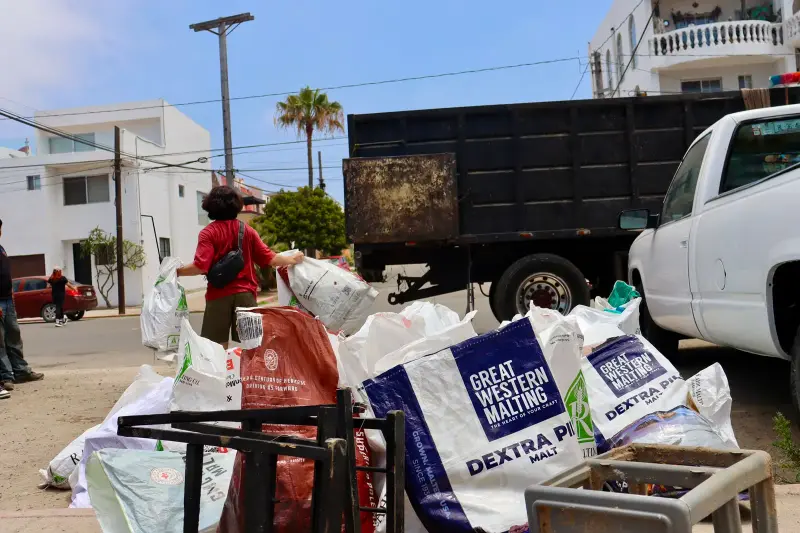 Incrementa recolección de basura urbana en Tijuana