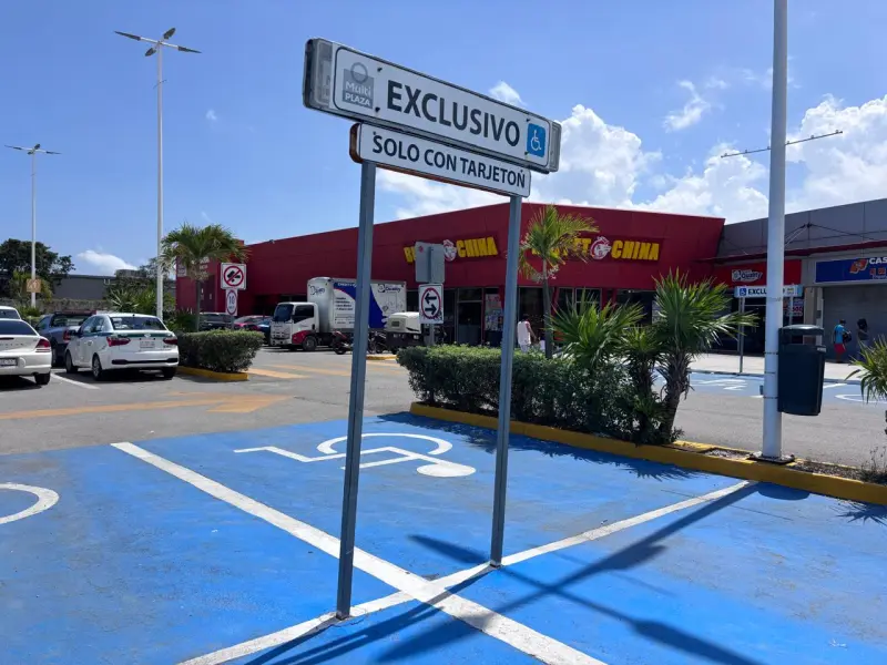 Alistan operativo para frenar uso indebido de cajones para discapacidad