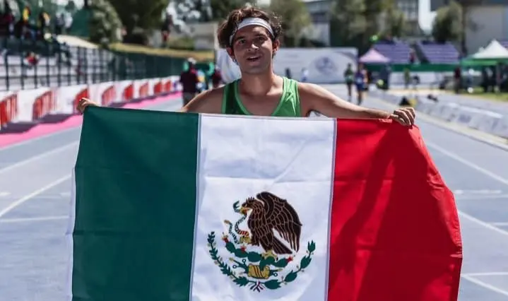 Logra marchista mexiquense plata en Campeonato Internacional
