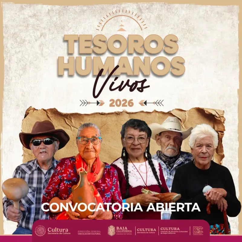 Buscan a guardianes del patrimonio cultural de Baja California; recibirán hasta 94 mil pesos